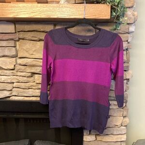 Colorful Striped Sweater-matching skirt bundle option